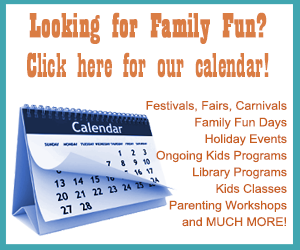 Check out our calendar for family friendly events!