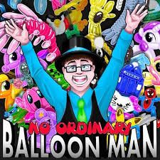 No Ordinary Balloon Man Decorations